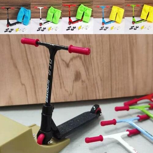 2021 alloy finger scooter with mini scooters finger board tools and accessories mini skate finger toy for 3 years old child