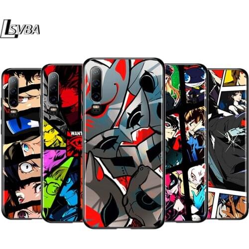 Hot Anime Persona 5 Game For Huawei P50 P40 P30 P20 P10 P9 P8 Lite E Mini Pro Plus 5G Phone Case