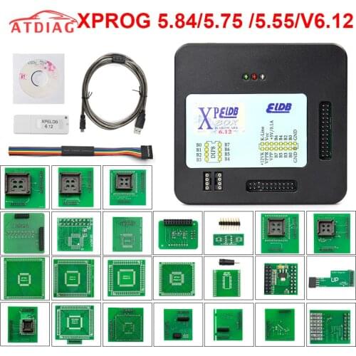 2020 XPROG V6.12 6.17 Add New Authorization V5.55 V5.84 X-PROG M Metal Box XPROG-M ECU Programmer Tool X Prog M V6.12 Full