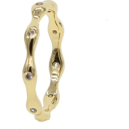 Simple 2019 wholesale cute lovely finger ring engagement band geometric ring