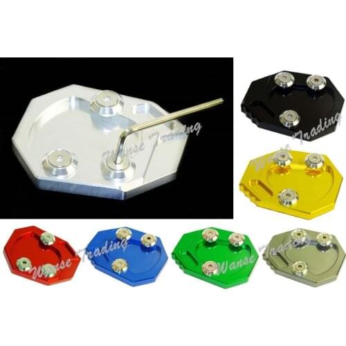 Sale Motorbike Kickstand Foot Side Stand Extension Pad Support Plate For Yamaha YZF R1 2009 2010 2011 2012 2013 2014