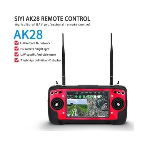 SIYI AK28 remote control 3 in 1 with FPV camera built-in GPS agricultural drone model airplane remote control