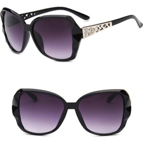 Fashion Square Sunglasses Women Luxury Brand Big Purple Sun Glasses Female Mirror Shades Ladies Oculos De Sol Feminino