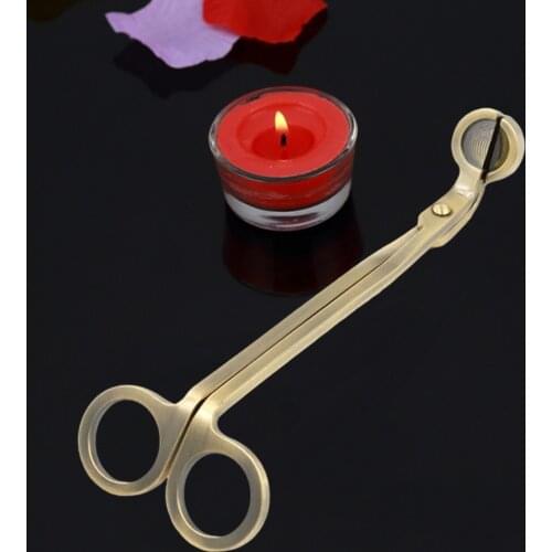 Vintage Candle Wick Trimmer Oil Lamp Scissors 18cm Snuffers Candles Tools