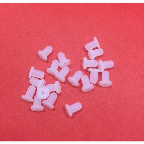 YOTAT 20pcs ink cartridge white rubber seal silicone plug use for ink cartridge ciss part