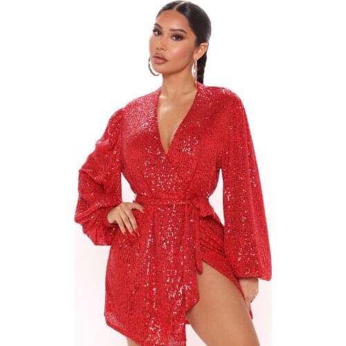 Women Dresses Spring And Autumn Long Sleeve Shirts Blouses Button Sequins Elegant Office Lady French Vintage Casual Dress