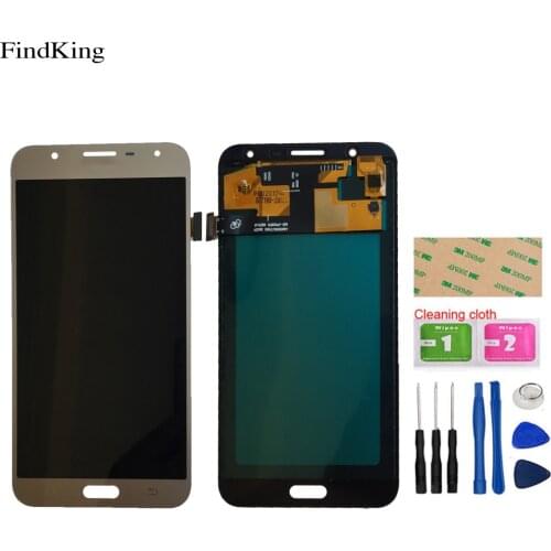TFT LCD Display For Samsung Galaxy J7 2015 J700 SM-J700F J700H/D J700M LCD Display Assembly Touch Screen Digitizer Tools
