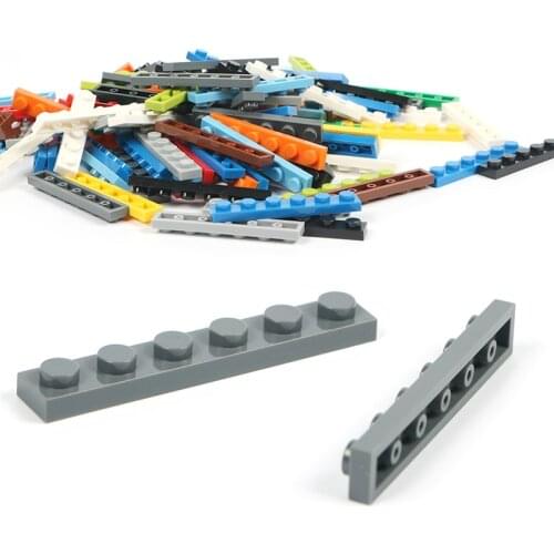 1*6 Short Point 100g/lot DIY Long Construction Materials Building blocks parts small particles of building blocks children