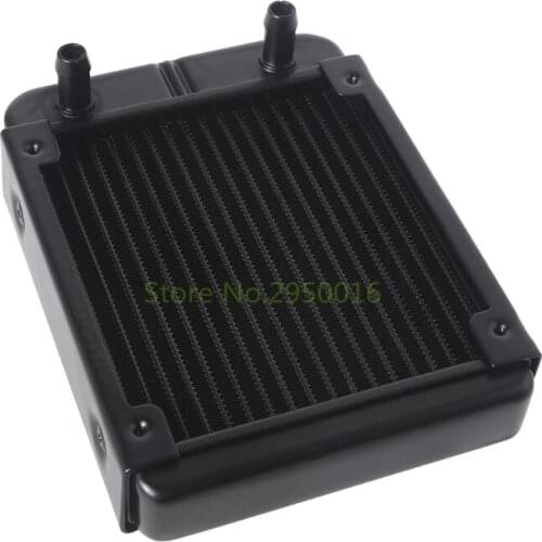 G1/4 Thread Aluminum Radiator 120MM 10/12/18 Tube PC Water Heat Exchanger Computer Heat Radiator Heat Sink Water Cooling System