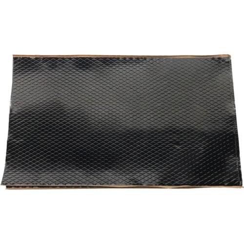 Car Sound Hot Deadener Mat Noise Proof Bonnet Insulation Deadening Engine Firewall Heat Foam Cotton Sticker Shockproof 400*250mm