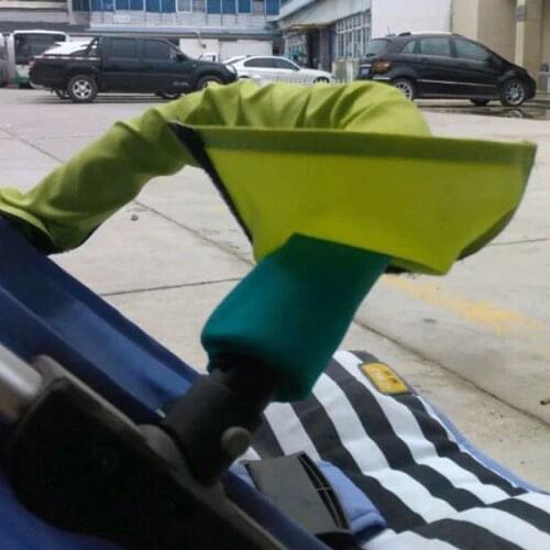 Stroller Oxford Fabric Handle Bar Bumper Bar Cover Carriage Front Handle Cleaning Bumper Bar Cover Baby Pram Pushchair P0