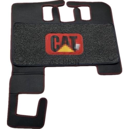 For CAT 312 320 324 313 318 349 336D Cab Floor Adhesive Floor Mat Carpet Mat Double Layer High Quality Excavator Accessories