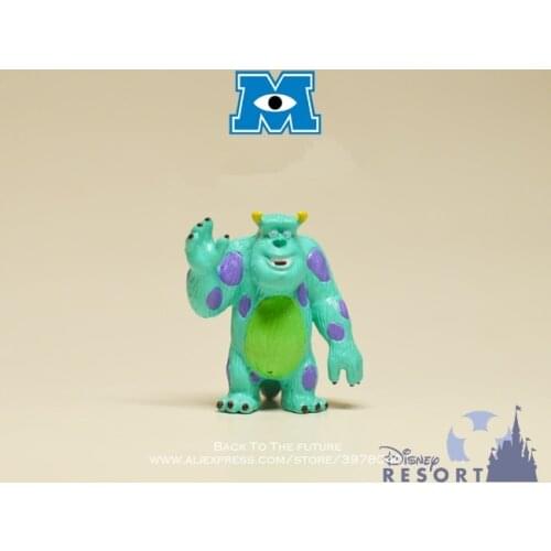 Disney Monsters University Sullivan 4cm Action Figure Anime Mini Decoration Collection Figurine Toy model for children gift