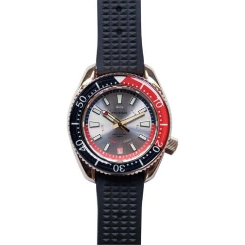 PROXIMA bronze mens diver watches,luxury men automatic mechanical watch 300m waterproof sports luminous sapphire diving relogio