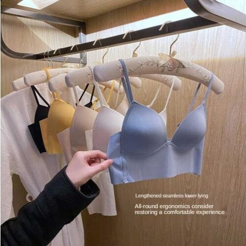 Latex series soft and comfortable glossy spring and summer style no steel ring, no restraint, no trace bra