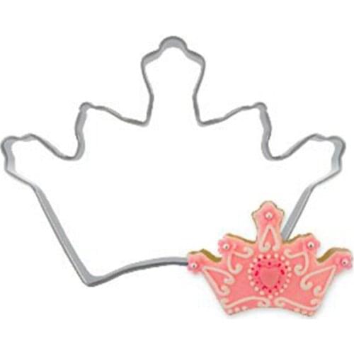 Royal Crown Icing Set Stamp Mold Pancake Biscuit Cookie Cutter Kitchen Tools 2051 Stainless Steel Discount Coupon