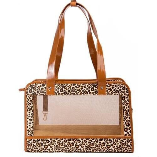 Dog Handbag Durable Travel Puppy Bag Fully Breathable Pet Dog Cat Single Shoulder Bags Light Dog Transport Backpack Cat Suitcase