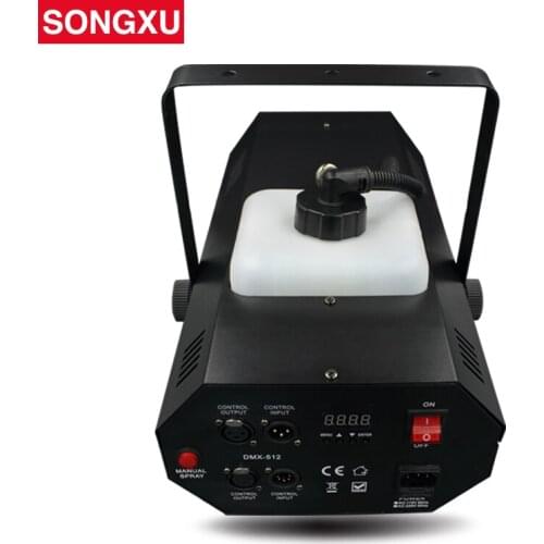 SONGXU 1200W RGB 3in1 LED Fog Machine Colorful Smoke Machine for Stage Equipment Fog Generator/SX-FM1200