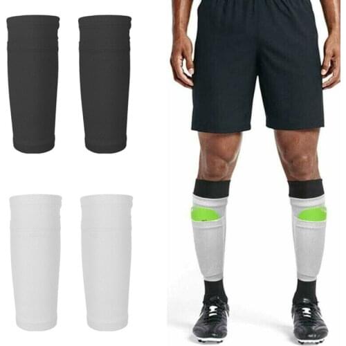 1 Pair Sports Soccer Football Shin Guard Sleeve Sock Leg Support Futbol Compression Sleeve Shinguard Protective Leg Gear 3 Size