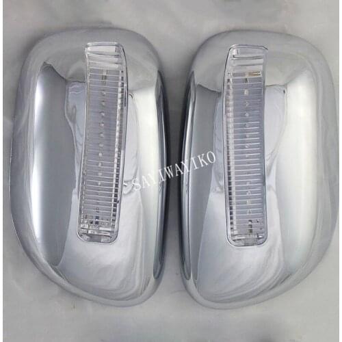 High quality ABS LED plating Rear view mirror cover Rear mirror housing protection sequins 2003 for Toyota VIOS