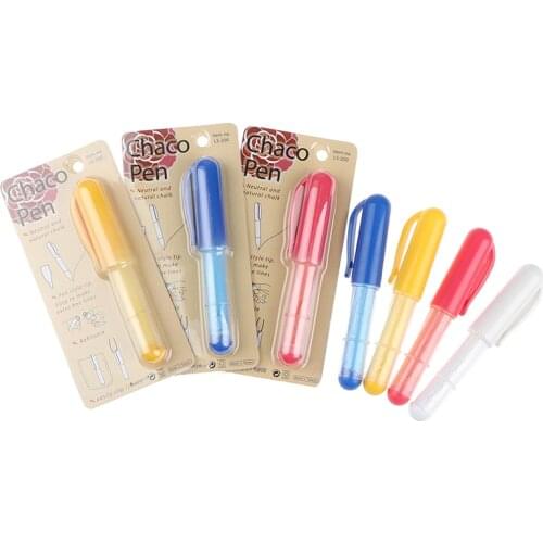 1PCS Chalk Wheel Pen Cut-free Fabric Marker Pen Sewing Tailors Chalk Pencils Garment Pencil Sewing Chalk For Tailor Sewing