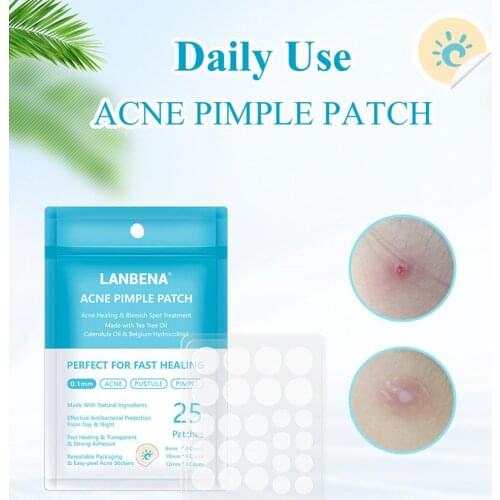 2 Packs Tea Tree Oil Day Night Acne Pimple Remover Patches Skin Care Treatment For Unisex Patch Stickers Acne Skin Tags