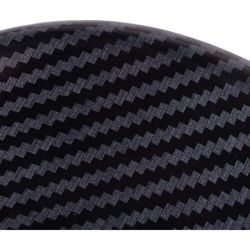 4Pcs Outside Door Bowl Cover Trim Cap Decor ABS Carbon Fiber Style Fit for Honda Civic 8th 2006 2007 2008 2009 2010 2011