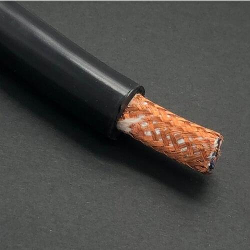 Oxygen Free Copper Bulk Power Cable Braiding Shielding for DIY Amplifier CD Player Home Theater - (Sell Per 0.5m)