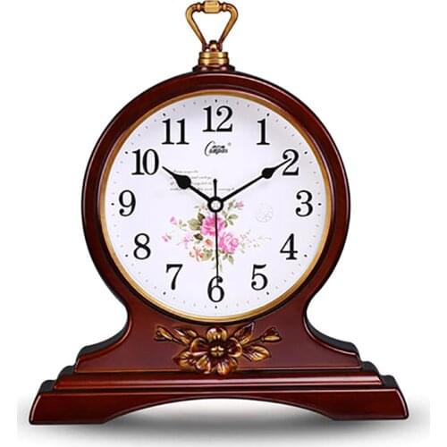 Digital Table Clock Antique Desk Clock Shabby Chic Vintage Style Office Accessories Decoration Masa Saati Desk Clock Table 50Y02