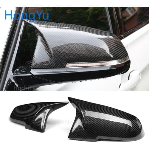 For BMW 3 Series F30 F31 320i 328i 330i 335i Sedan & Touring 2012-up Replacement Carbon Fiber M4 Look Rear View Mirror Cover