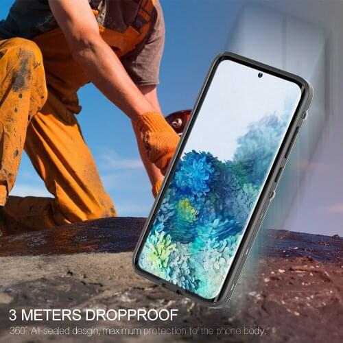 For Samsung Galaxy S20 Plus Case IP68 Waterproof 360 full Body Cover for Samsung Galaxy S20 Ultra S20Ultra S20+ Shockproof Case