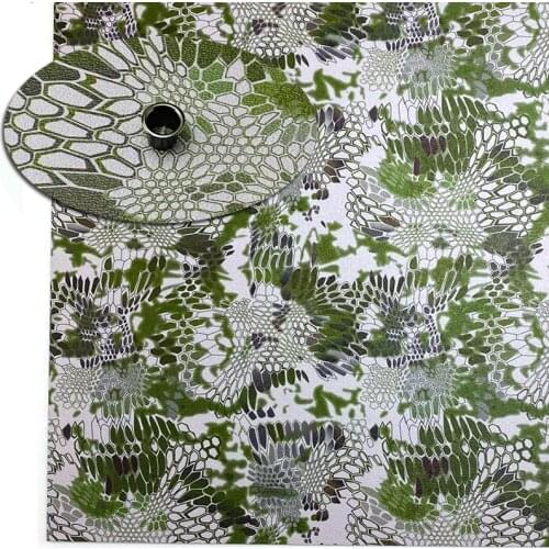 Camouflage Green KYDEX Board for Diy Knife Sheath Make Material Board snake pattern Custom Knife Scabbard 300x300mm