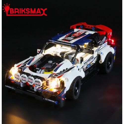BriksMax Led Light Kit For 42109 Technic Series App-Controlled Top Gear Rally Car