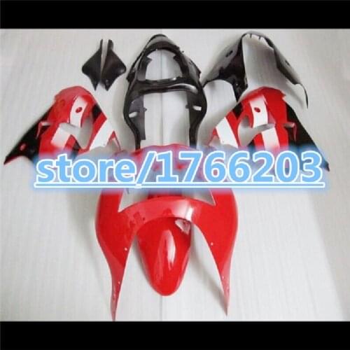 Motorcycle parts kit for KAWASAKI ZX9R 98-99 ZX-9R 1998-1999 9R 98 99 ZX 9R 1998 1999 ABS Red black white Fairing kit