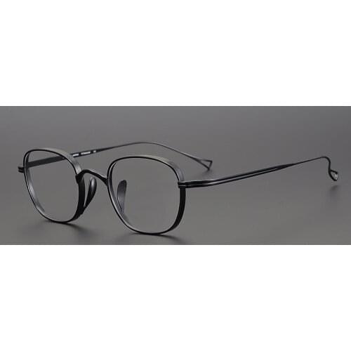 Small Square Titanium Glasses Frame Men Prescription Myopia Optical Eyeglass Spectacle Frames Women Vintage Luxury Brand Eyewear