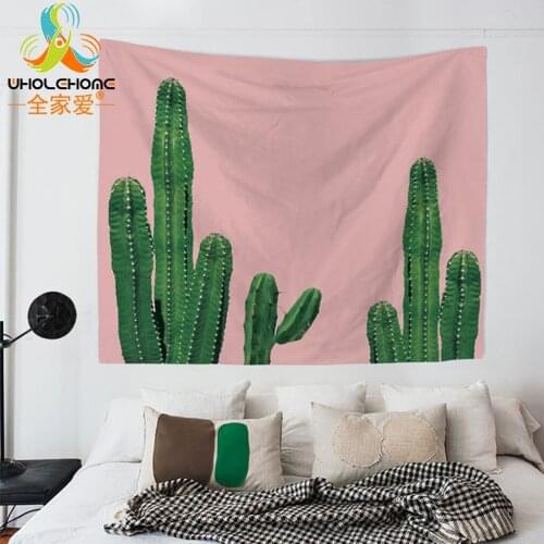 Cactus Wall Hanging Tapestry Cover 200x150cm Bohemian Mandala Throw Blanket Beach Towel Home Art Wall Decoration Textiles