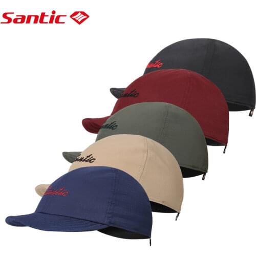 Santic Cycling Cap Sports Cycling Hats Outdoor MTB Road Bike Hats Head Wear Hats Free Size Cycling Clothing W0P062