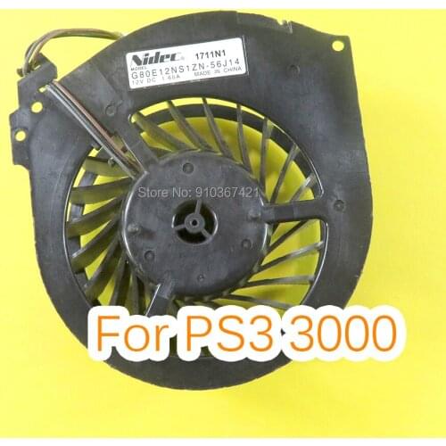 5pcs Internal Cooling Fan Replacement FOR PS3 3K Replacement Cooling Fan Blades Cooler for Sony Playstation 3 ps3 3000