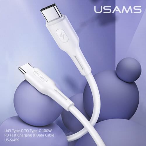 USAMS 30W for iPhone 11 Pro Max Type-C TO Lightning PD Fast Charging Cable For iPhone X XR 8 7 USB Charger USB Type C Data Cable