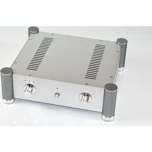 WA127 All aluminum amplifier chassis / Preamplifier case / AMP Enclosure /DIY box (355 *115*315mm)