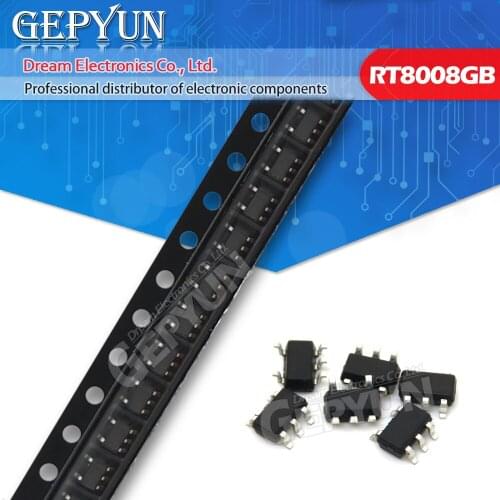 10Pcs RT8008GB SOT23-5 RT8008 SOT WS-011