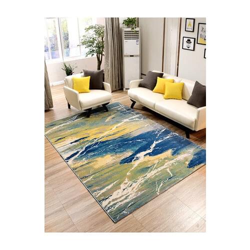 Nordic Abstract Imported Carpet Living Room Coffee Table Mat Bedroom Full Bedside Front Blanket European Style Room Rectangle