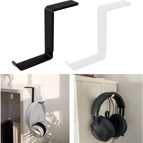 Acrylic Desktop Gaming Headphone Hanger Universal Clamp Holder Organizer