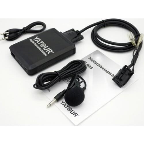 Car Audio USB Bluetooth Aux in Music Player for Peugeot Citroen CD RADIO