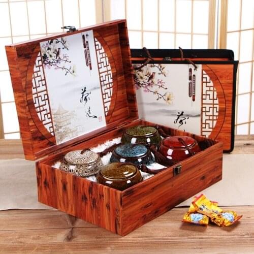 Tea Tie Guanyin Gift Box New Tea Oolong Tea Anxi Holiday Gift Fragrant Six Big Tea Combination