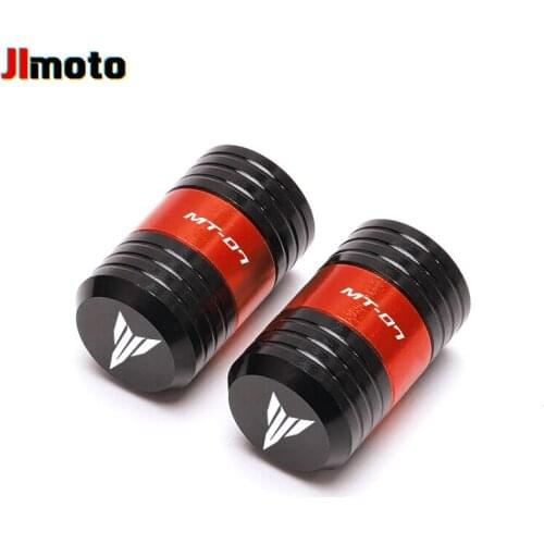 For YAMAHA MT-07 MT 07 MT07 High Quality Motorcycle CNC Accessories Tyre Air Port Cover Tire Valve Wheel Stem Dustproof Caps
