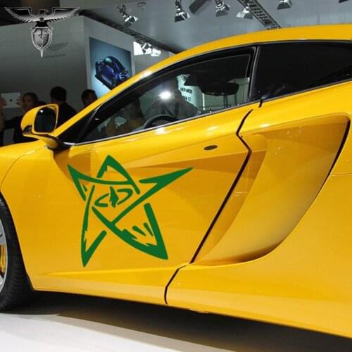 EmpireYing 3 Sizes 8 Colors Five-pointed Star Elder Lovecraft High Quality Car Sticker Motorcycle Door Laptop Decor Vinyl Decals