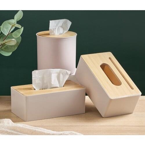 Decorative Tissue Box Napkin Holder Car Tissue Holder Kitchen Toilet Paper Holder Home Living Room Decoration Accessories