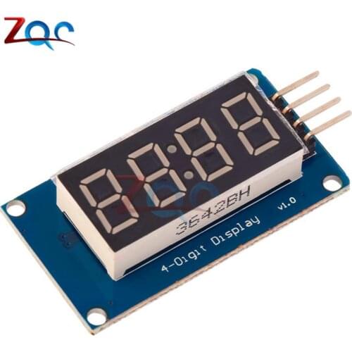 TM1637 LED Display Module For Arduino 7 Segment 4 Bits 0.36Inch Clock RED Anode Digital Tube Four Serial Driver Board Pack