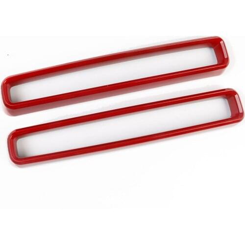 Carbon Fiber Rearview Mirror Cover Decoration Ear Reversing Mirror Cover Trim for Dodge Challenger 2015-2020 Car Modification